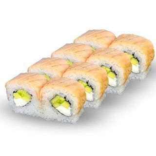 Філадельфія гриль лосось (250г/8шт)