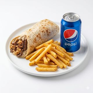 Menú Dürüm Ternera O Pollo Con Queso