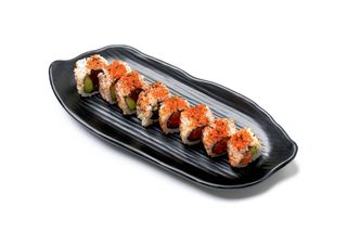 Spicy uramaki atún con aguacate (8 uds.)