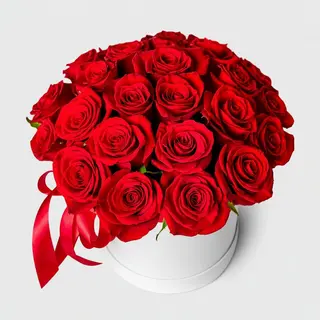 Квіти в коробці "LOVE YOU!"