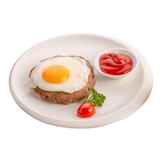 Бифштекс с яйцом (200г)