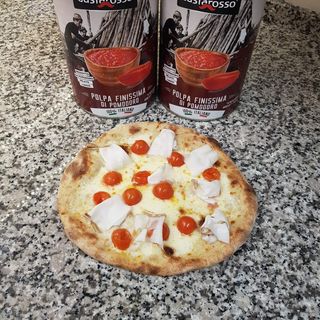 Le gustose lardo di colonnata e ciliegini bianca