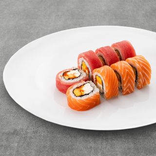 რეინბოუ როლი თინუსით და ორაგულით