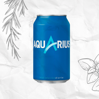 Aquarius Limón lata 330ml.