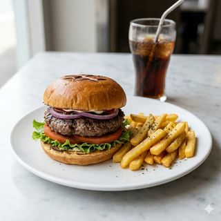 Menú 6: Hamburguesa