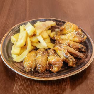 Alitas mango habanero (8 uds.)