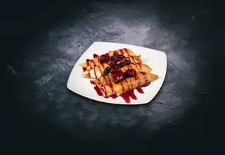 Clatite cu Vanilie si Fructe-400 gr