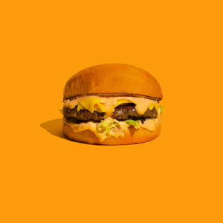 Hot  premium burger