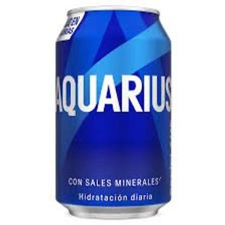 Aquarius Limón lata 330ml.