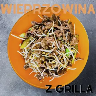 Wieprzowina z grilla na ostro