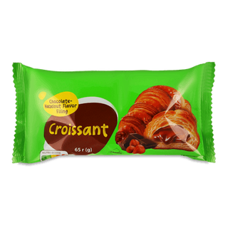 Круасан PREMIA з начинкою шоколад-фундук (65г)