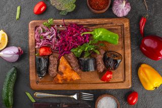 Кебаб с баклажаном (300 гр.)