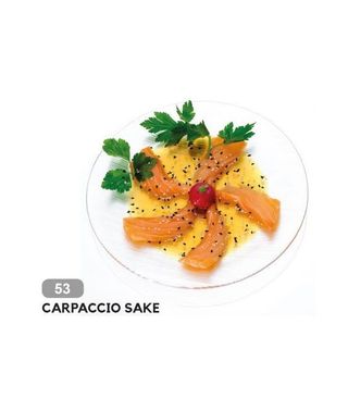 53. Carpaccio sake 5 pezzi