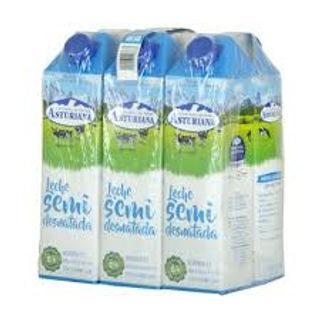 Pack Leche Semidesnatada Central Lechera (6 Lt.)
