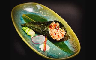 A264 - Temaki fritto sake