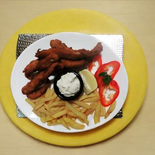 Pohovani pileći štapići