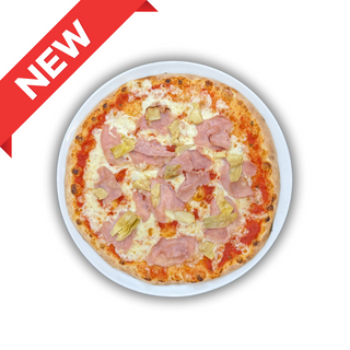 Pizza Carciofi e Cotto