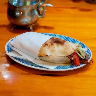 Xix tawuk bocadillo (pita enrollada)