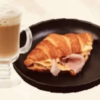 Croissant Misto + Galão