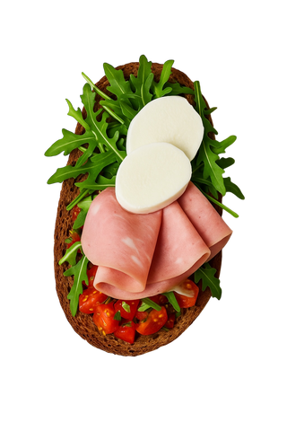Mortadella mozzarella