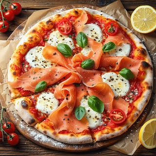 Pizza Salmone