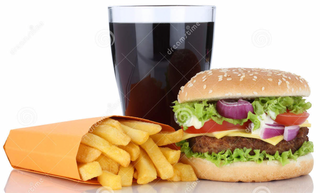 СЕТ 2 Бургер+картопля фрі+кока-кола 0,33ml