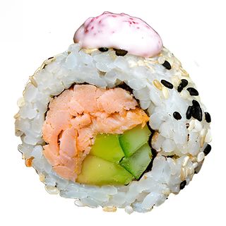 Рол Каліфорнія з лососем теріякі (8шт/212г)