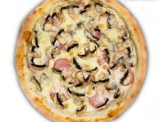 Піца "Грибна з шинкою" 30см (465g)