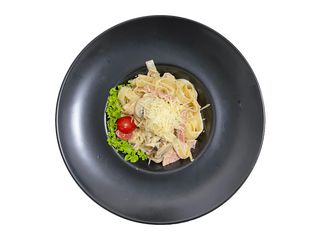 Фетучини с грибами и говядиной