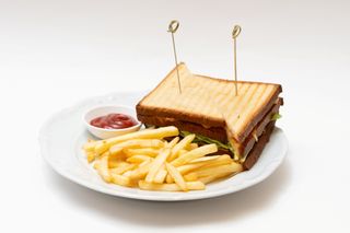 Клаб-сэндвич с курицей