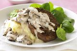 Fillet Steak, Mushroom or Pepper Sauce