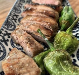 Entraña de ternera a la brasa