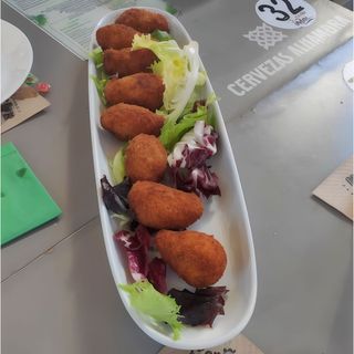 Croquetas De Jamón Ibérico Sin Gluten (8 Uds.)