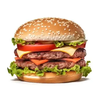Menu humburger vaca