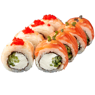 Мікс Лосось Креветка рол