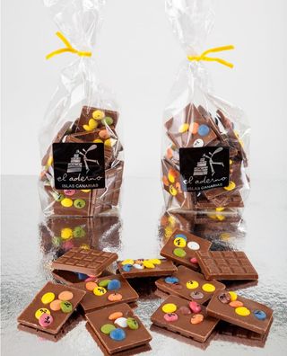Bolsa Mini Tabletas Confeti Chocolate Con Leche 110 Gr.