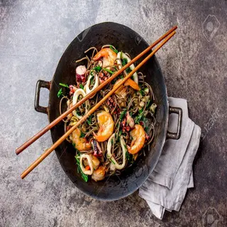 Wok FRUITS DE MER 