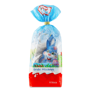 Набір виробів Kinder Великодній пакет з молочного шоколаду (201г)