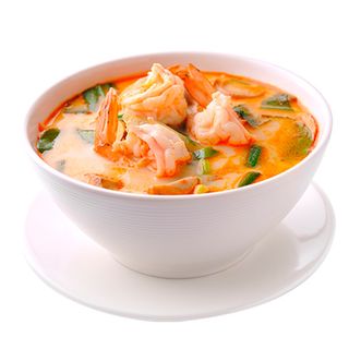 Sopa Tom Yum De Langostinos