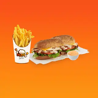 Sandwich tandoori dinde