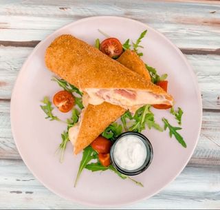 Pohovana palačinka sa šunkom