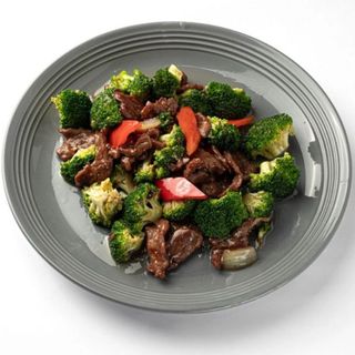 Брокколи с мясом