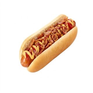 Perrito con Bacon