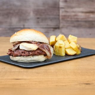 Hamburguesa Smash Ibérica