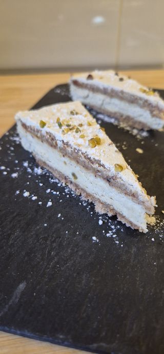 Tarta De Ricota Y Pistacho
