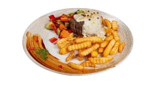 Biftek u sosu od čudnih pečuraka