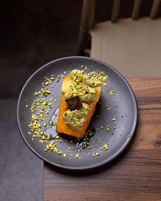 Baba al pistacchio