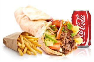22 Piadina kebab menù