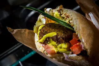 Chicken falafel