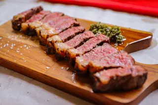 Picanha com Feijão Preto